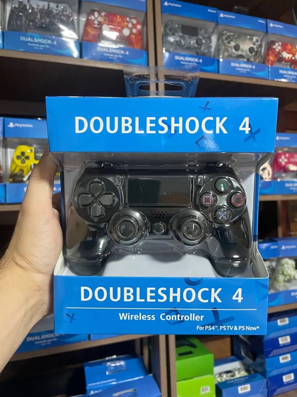 Controle PS4 TV PC Playstation - Cores ENTREGAMOS COM GARANTIA  - Foto 2