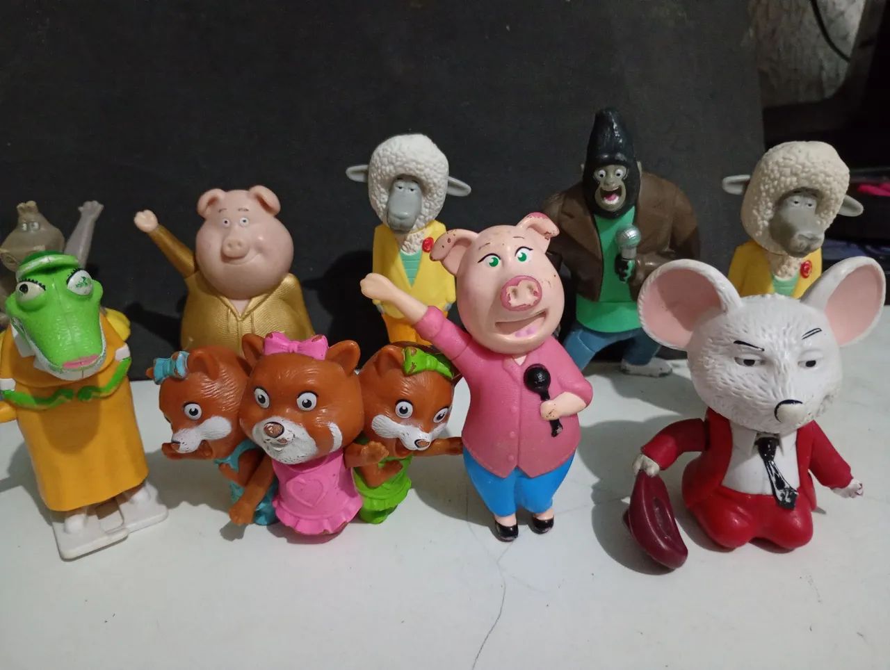 Bonecos do filme Sing 