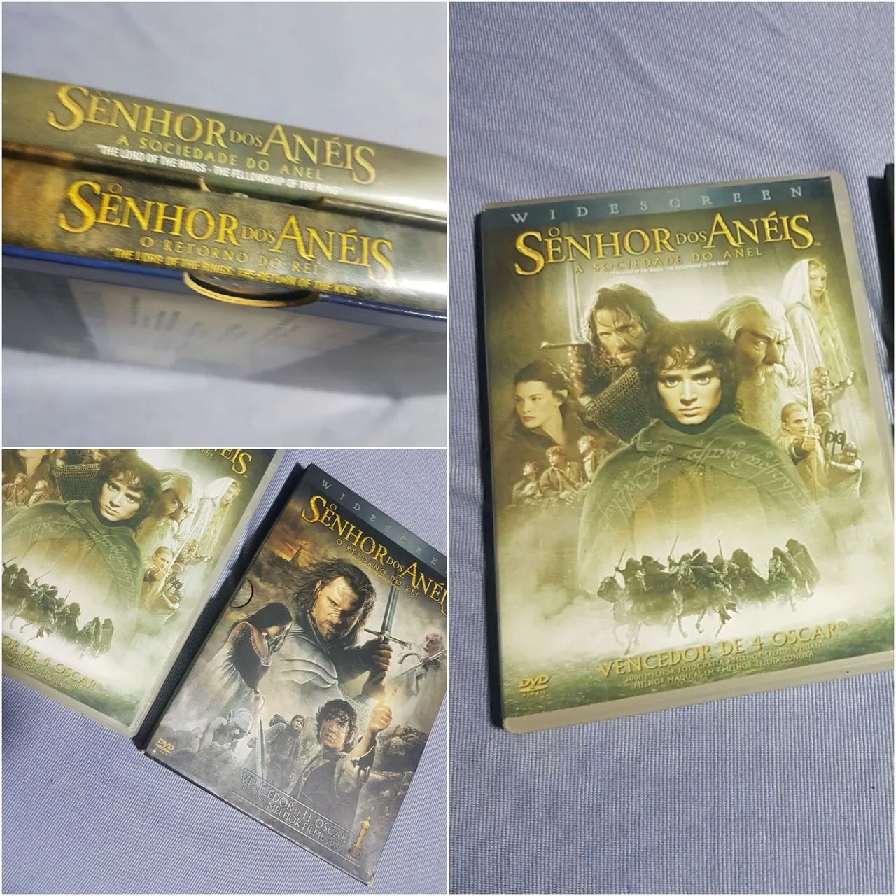O Senhor dos Anéis - Trilogia Completa (DVD)