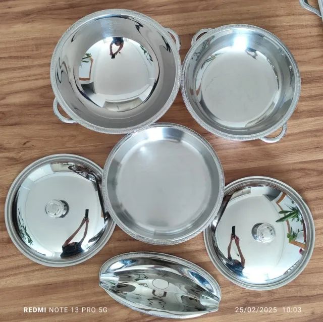 Conjunto Baixela Inox Tramontina 14 peças - Foto 3