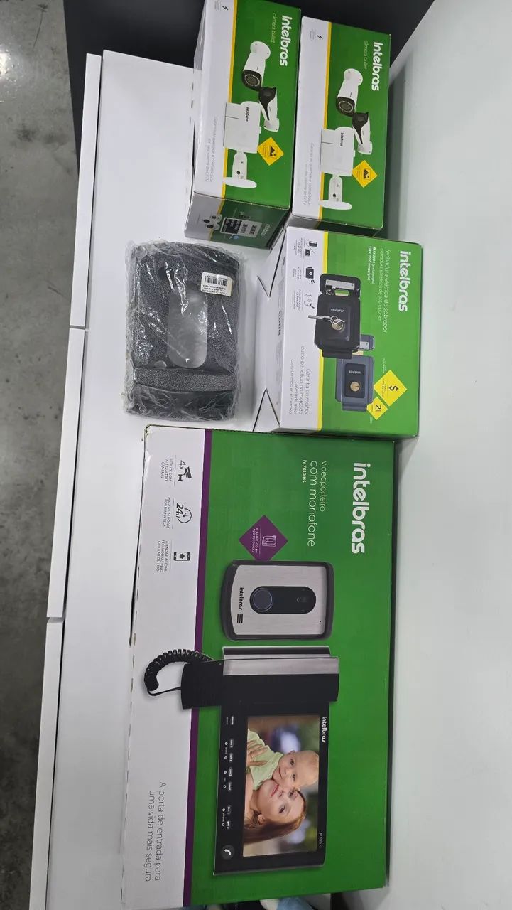 Video porteiro Intelbras IV7010HS com viva voz