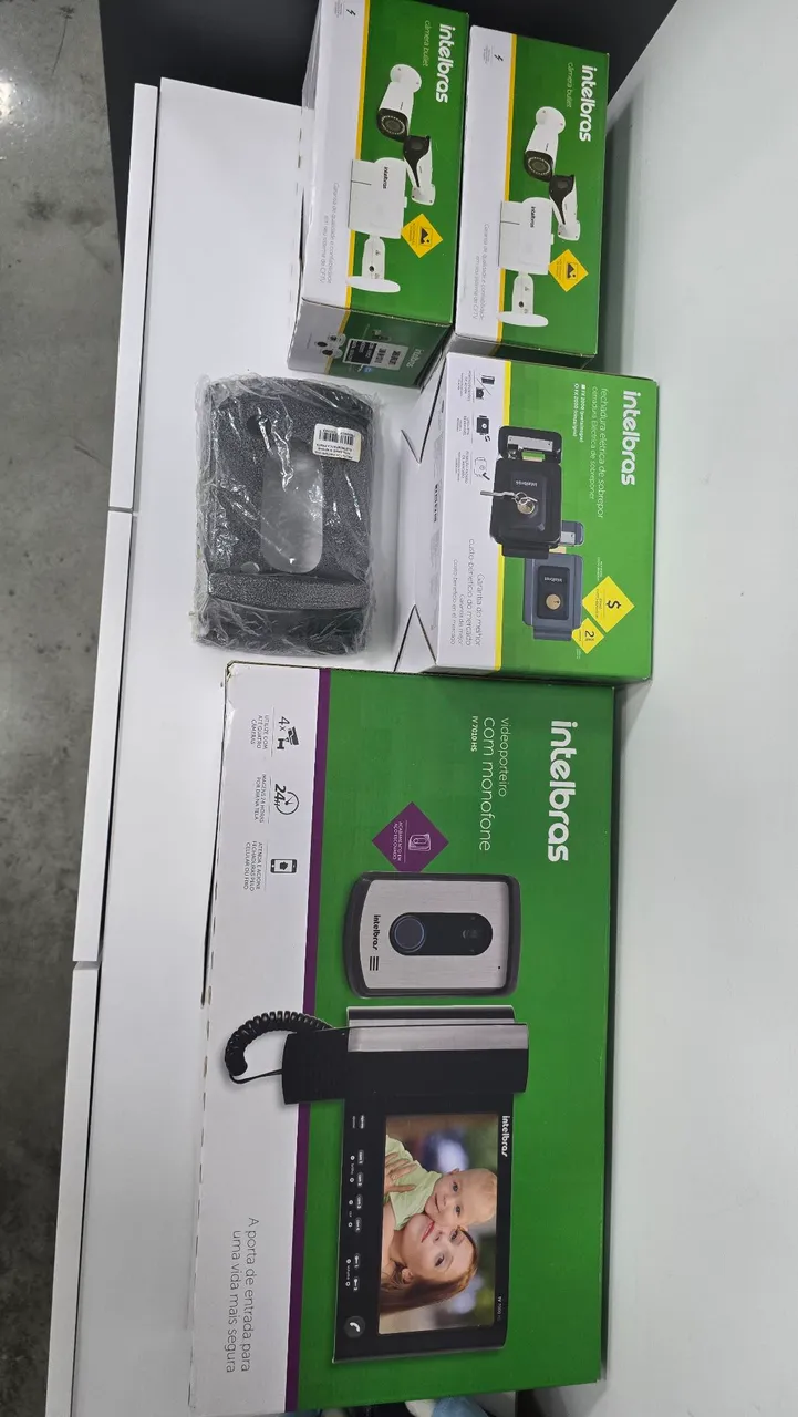 Video porteiro Intelbras IV7010HS com viva voz