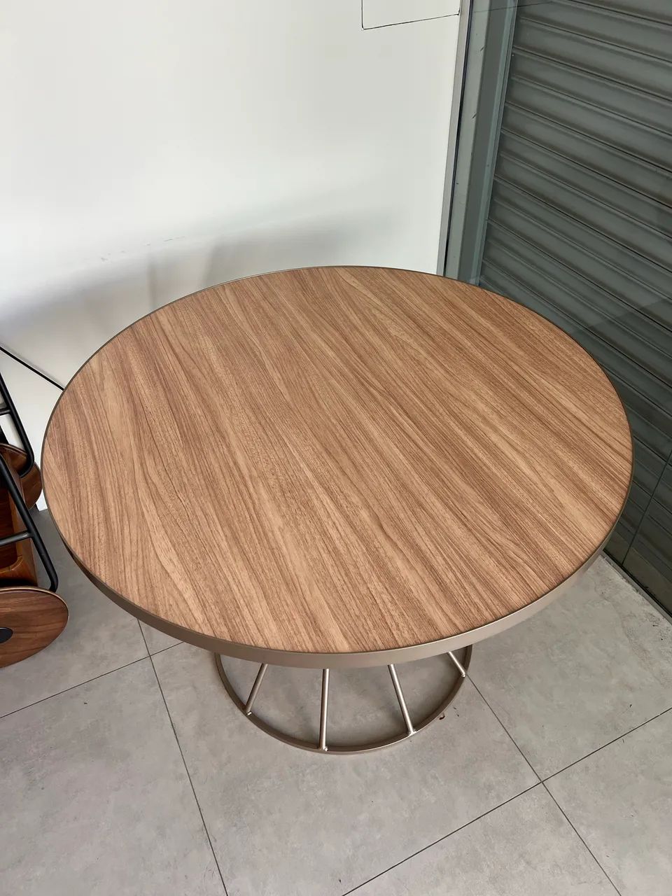 Mesa base de ferro e tampo MDF65204505353987121