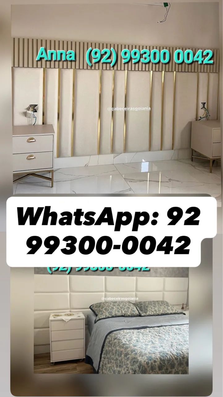 Cabeceira sob medida (&&).(&&)