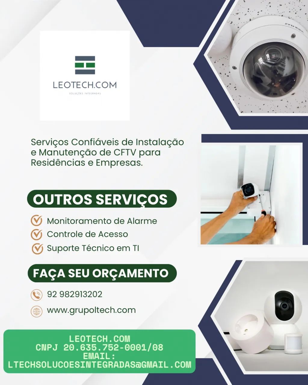 Instalação e Manutenção de Câmeras de segurança  - Foto 4
