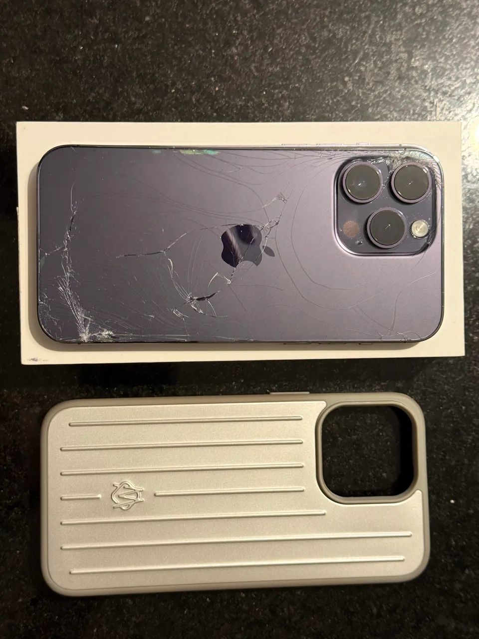 iPhone 14 Pro Max 128gb Deep Purple - Celulares e Smartphones