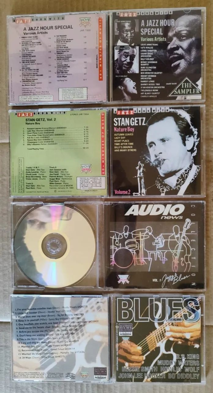 CDs Jazz e Blues - Diversos (Sara Vaughan Importado) + Brinde - Foto 3
