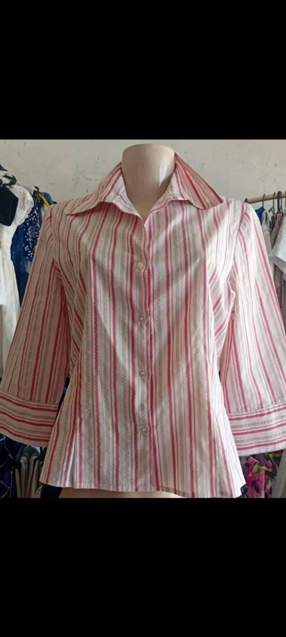 Blusa feminina longa 