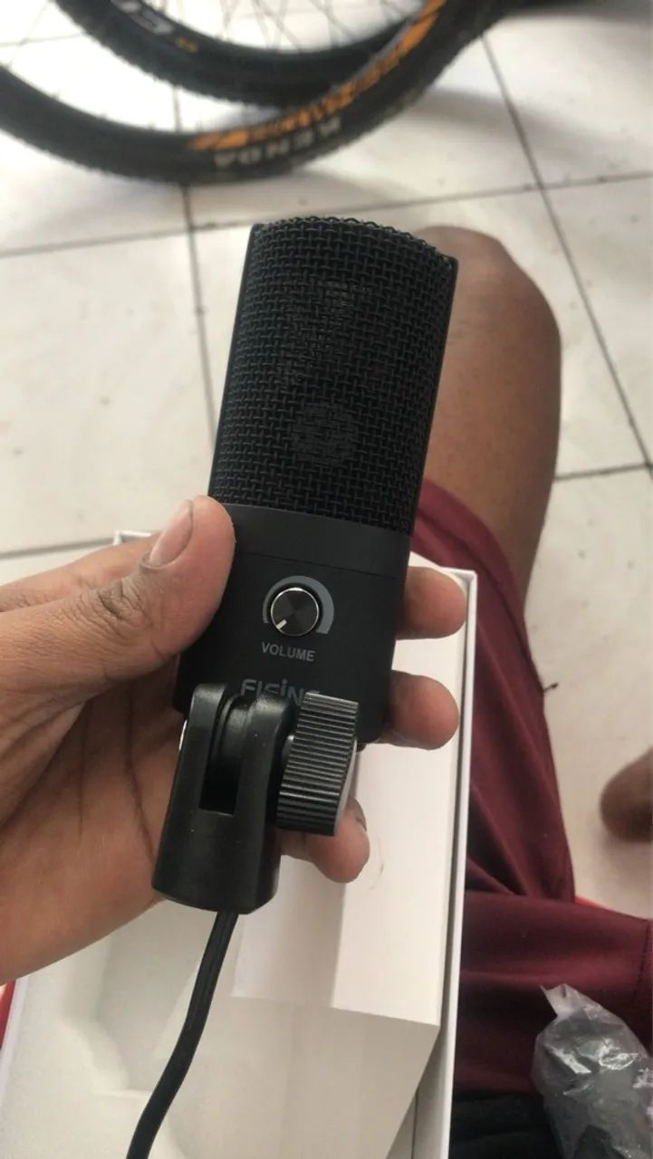 Microfone Fifine USB k669 (aceito cartão) - Foto 3