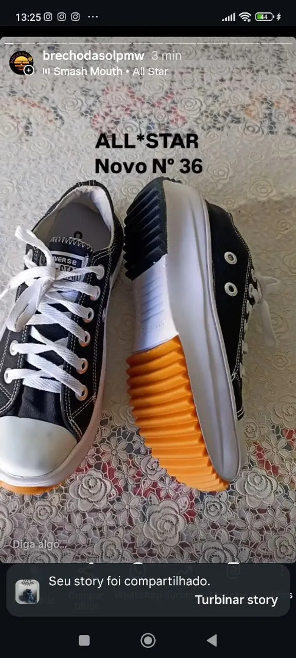 All Star Run Star Hike Novo N° 36