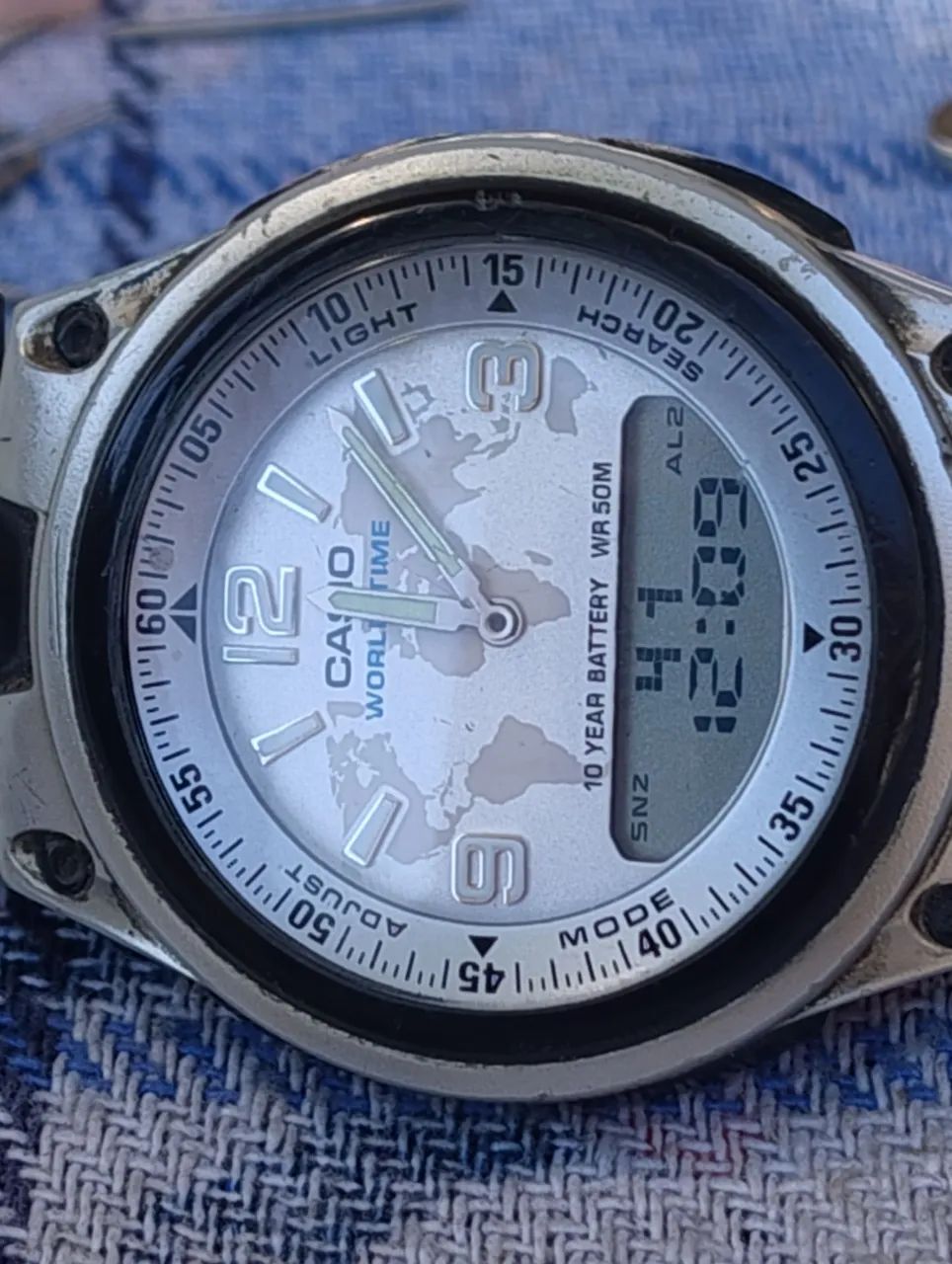 Relógio Casio Original Hora Mundial  - Foto 3