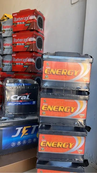 Baterias Energy e Baterax 60Ah $239,99 