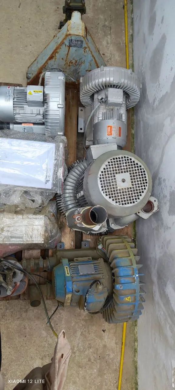 Conjunto de Sopradores para Indústria