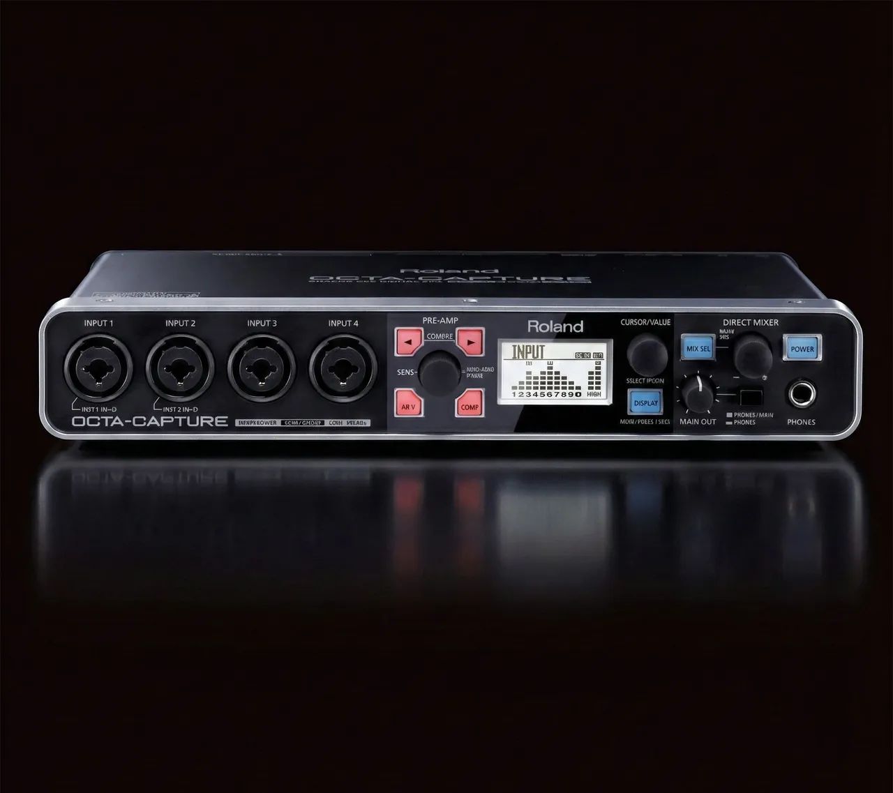 Interface de Áudio Profissional Roland Octa-Capture - Qualidade de