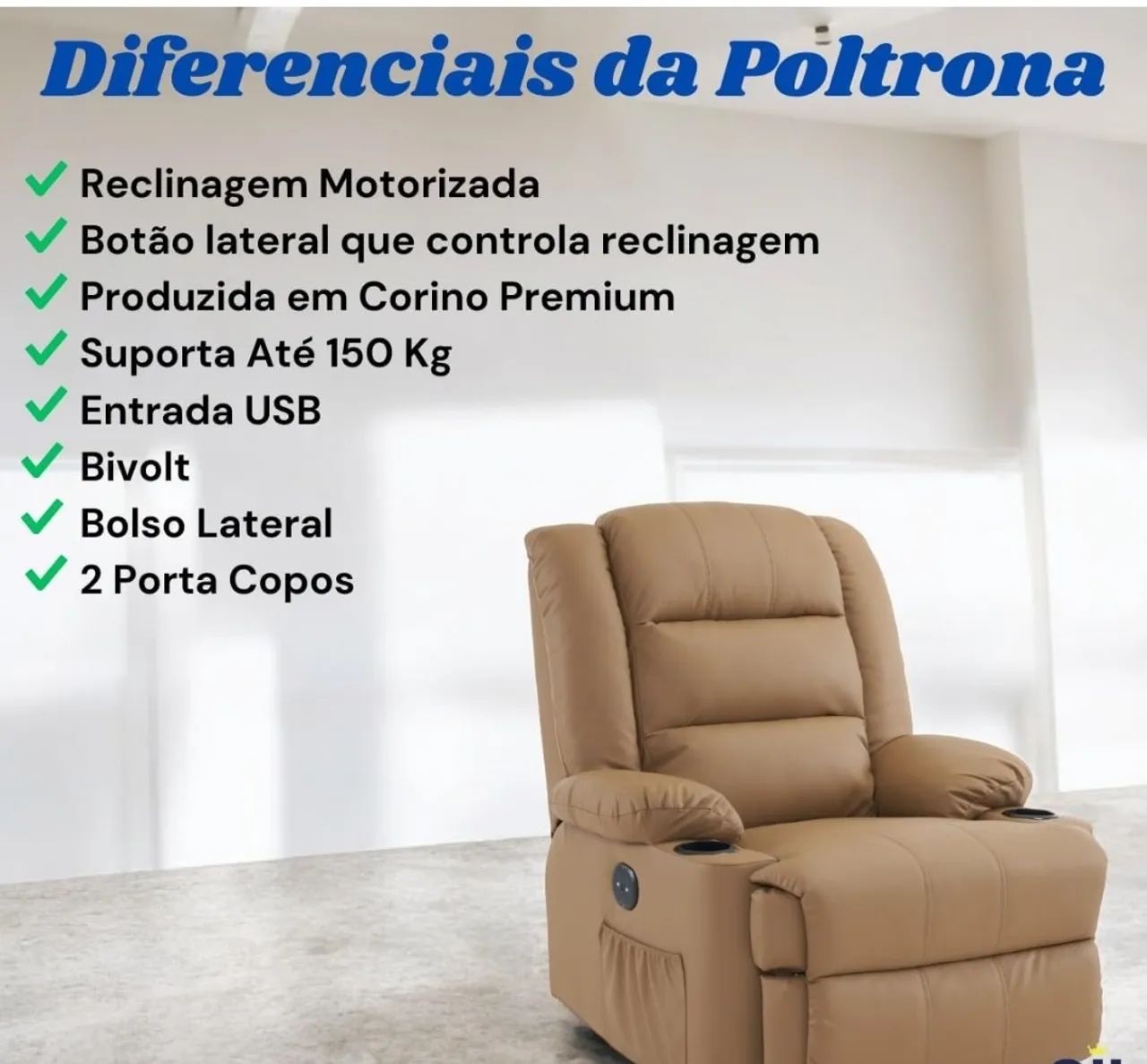 Aluguel de poltrona do papai - Foto 3