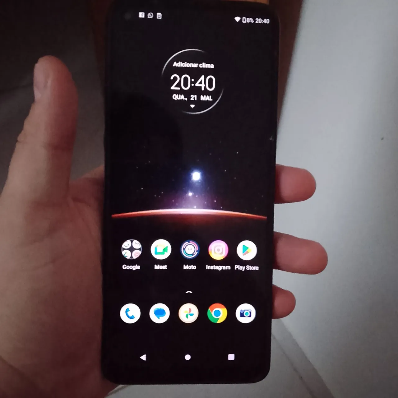 Moto G9 Power leia a descrição