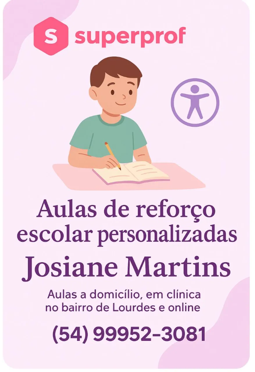 Aulas de reforço