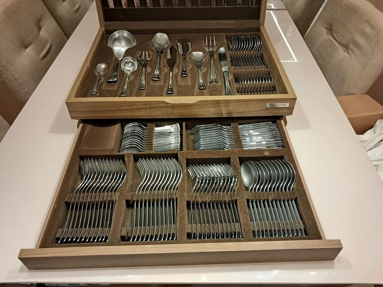 Jogo de talheres 130 peças Tramontina  - Foto 3