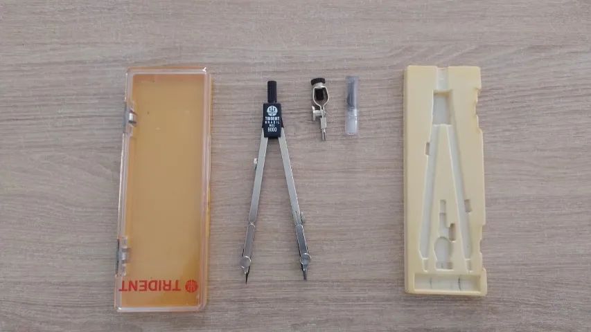 Compasso + Escalímetro TRIDENT - Foto 2