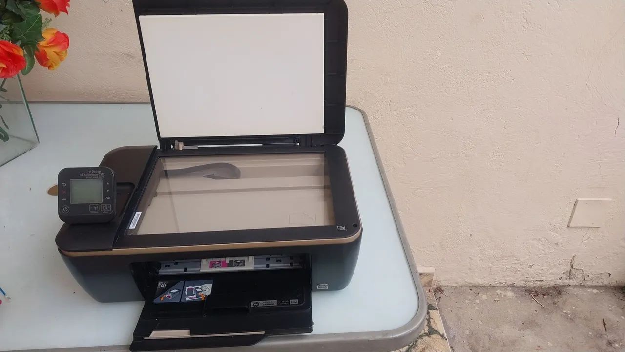  Impressora/copiadora HP deskjet link avant wi-fi mult func. c/ font e cabo de con - Foto 5