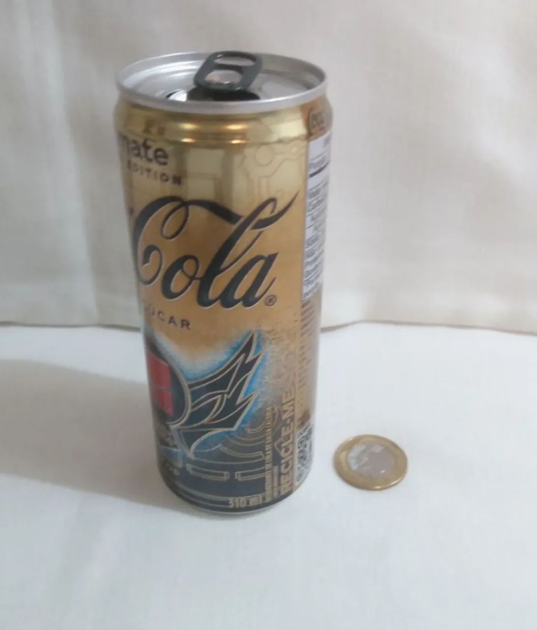 Lata Coca Cola League of Legends Creations Vazia Ler Descrição - Foto 2