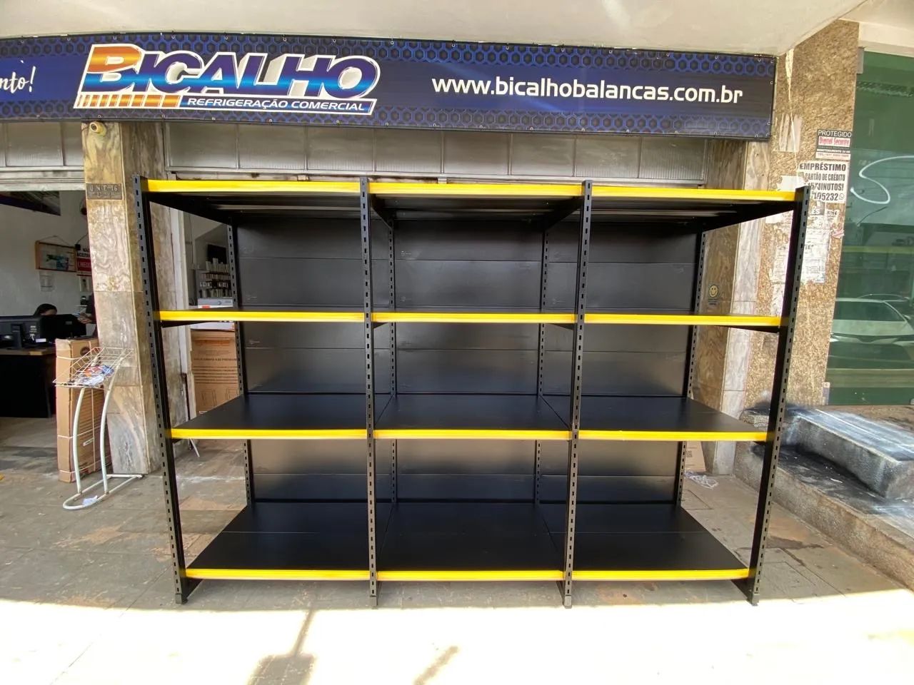 Gôndola de aço para loja reforçadas  - Foto 2