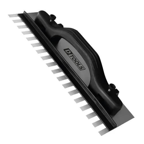 Desempenadeira Aço Dentada Com Regulagem 35 X 12CM Dtools