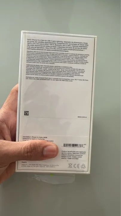 IPHONE 12 64GB - LACRADO (R$ 2.700) ? - Foto 3