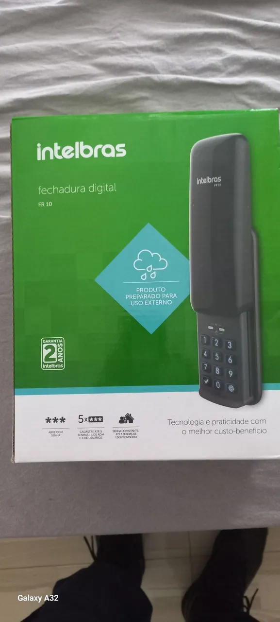 Fechadura Digital Intelbras FR10 - Nova