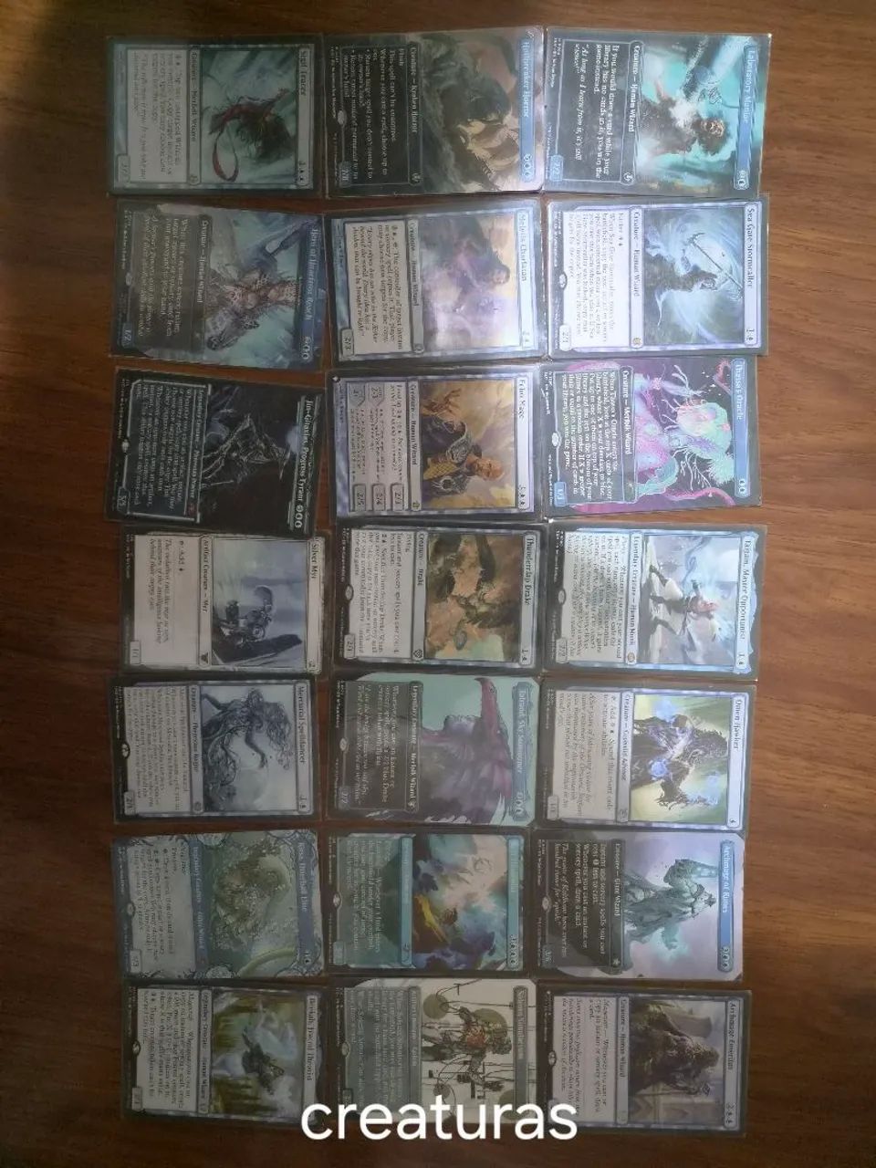 Deck Comander Monoblue Magic MTG - Combo Cópia (DeckProxy+100sleves - VEJA A DESCRIÇÃO)  - Foto 2