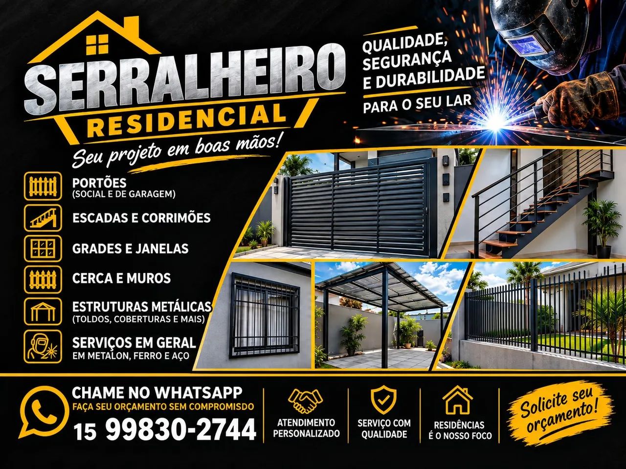 Serralheiro residencial 