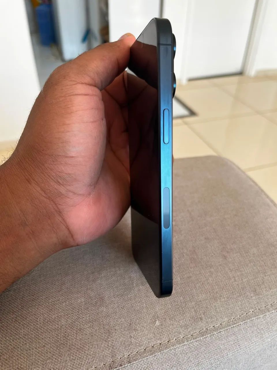 Iphone 15 Pro Max 256GB Titânio Azul  - Foto 4