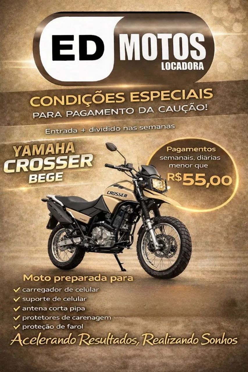LOCAÇÃO DE MOTOS XRE 190 E CROSSER - Foto 5