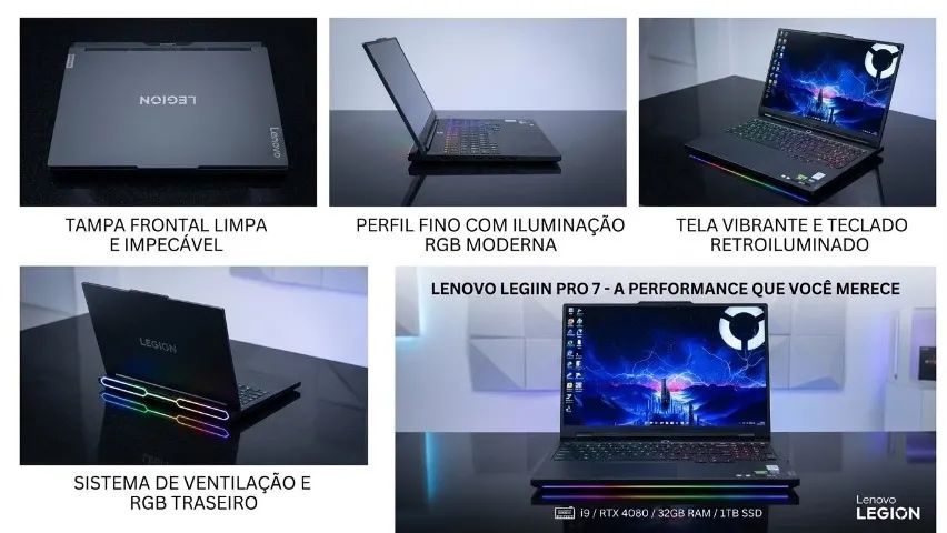 Notebook Lenovo Legion Pro 7i RTX 5080 32GB