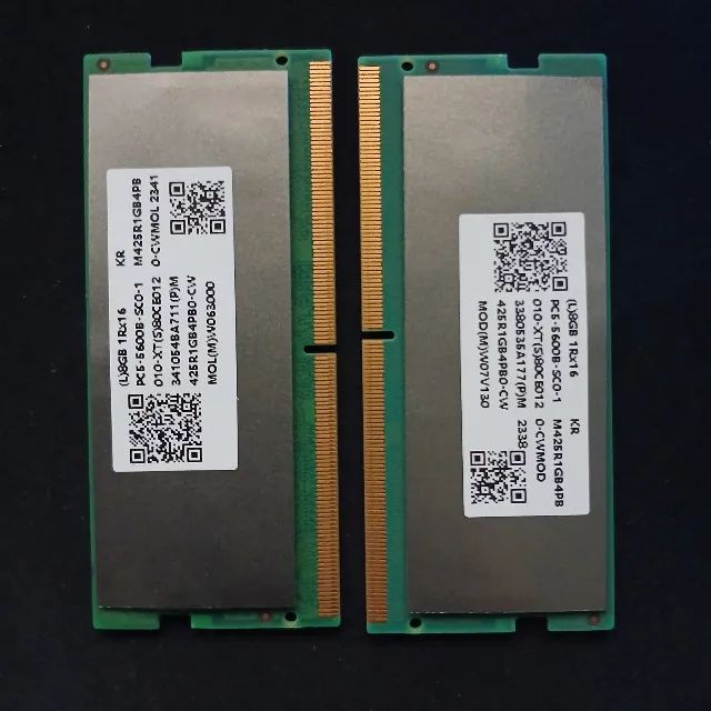 Memória Notebook DDR5 16GB (2x8GB) 5600MHz Samsung