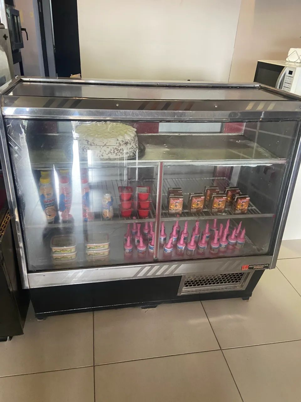 Balcão refrigerado padaria