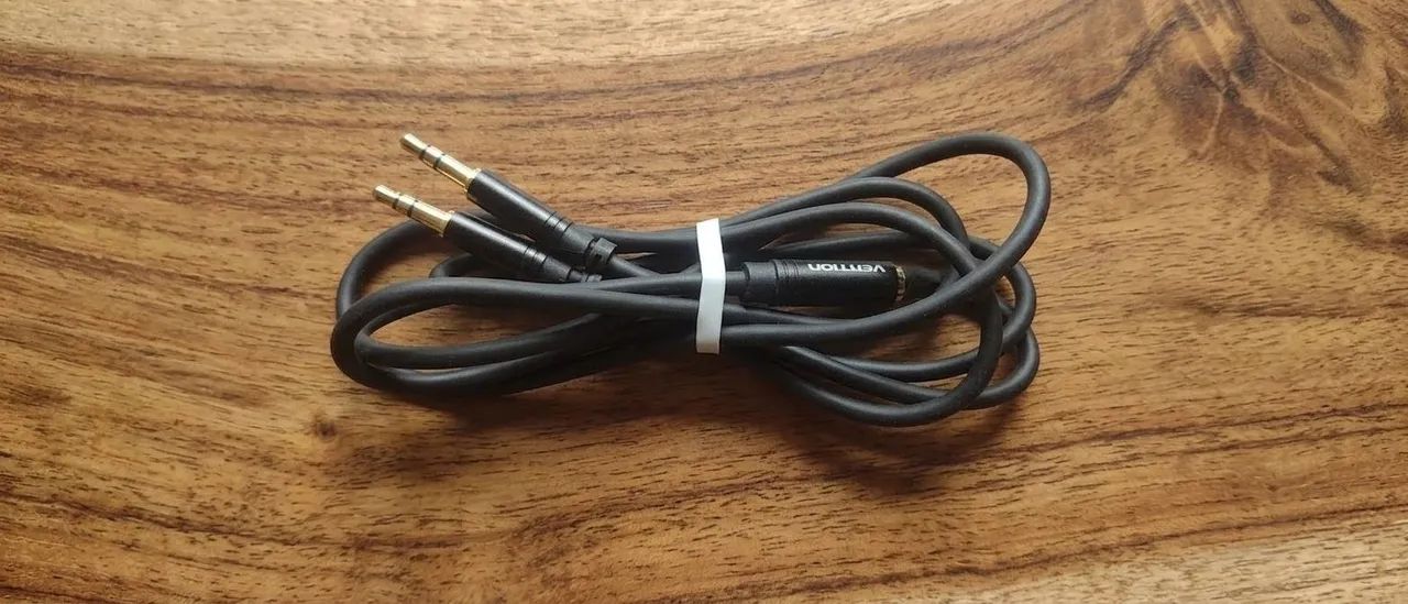 Extensor P3 | Cabo Adaptador P3 Femea Headset 1M