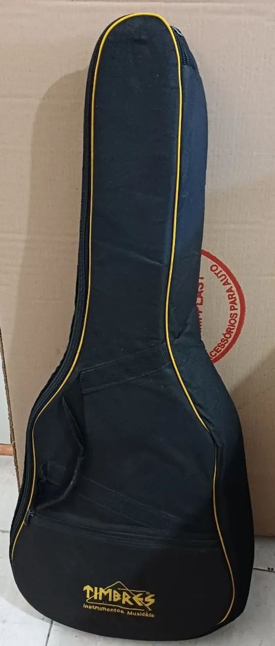 Vendo violão Di giogio com capa. - Foto 2