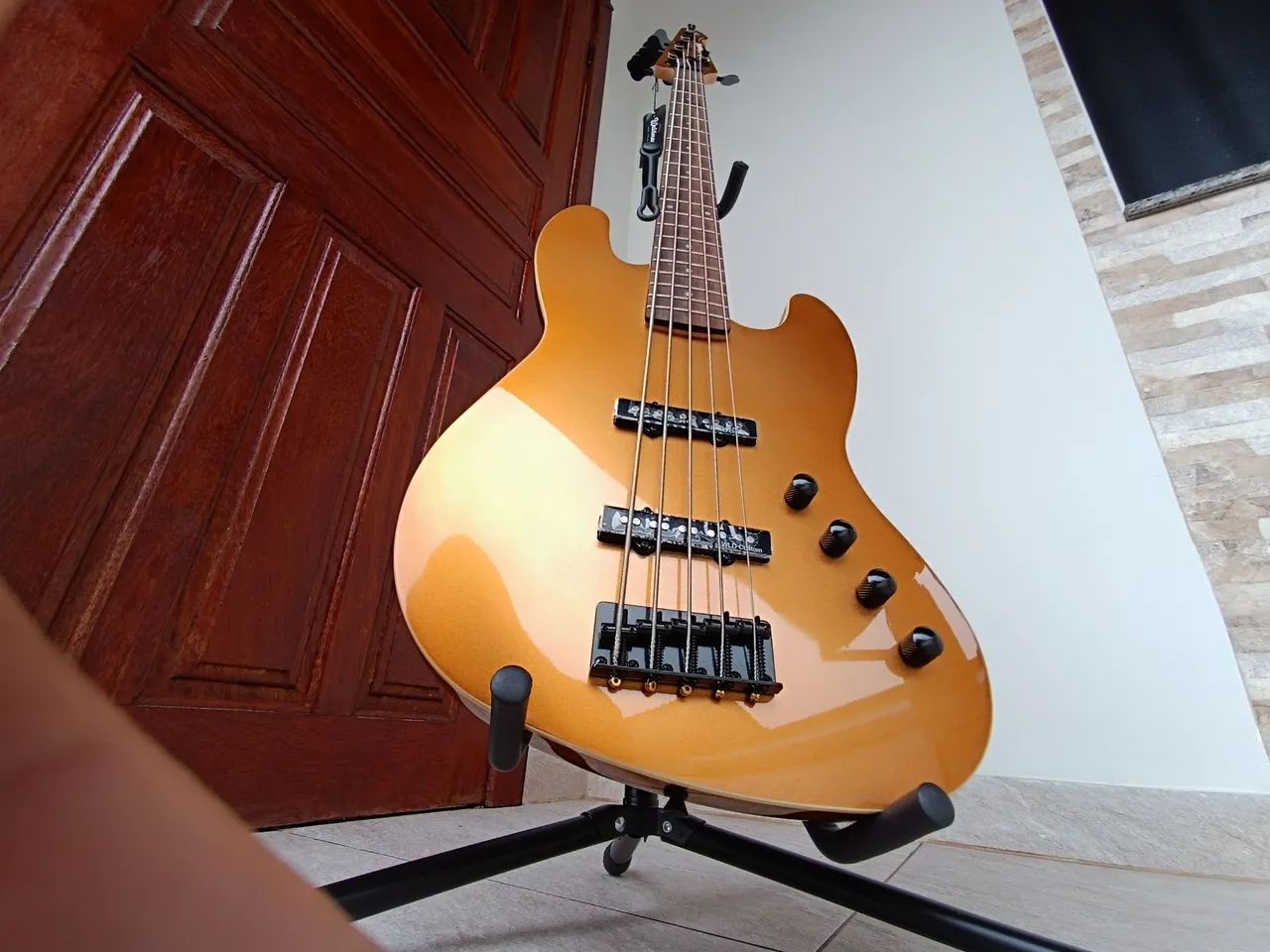 Baixo waldman Premium 5cordas ativo  - Foto 3