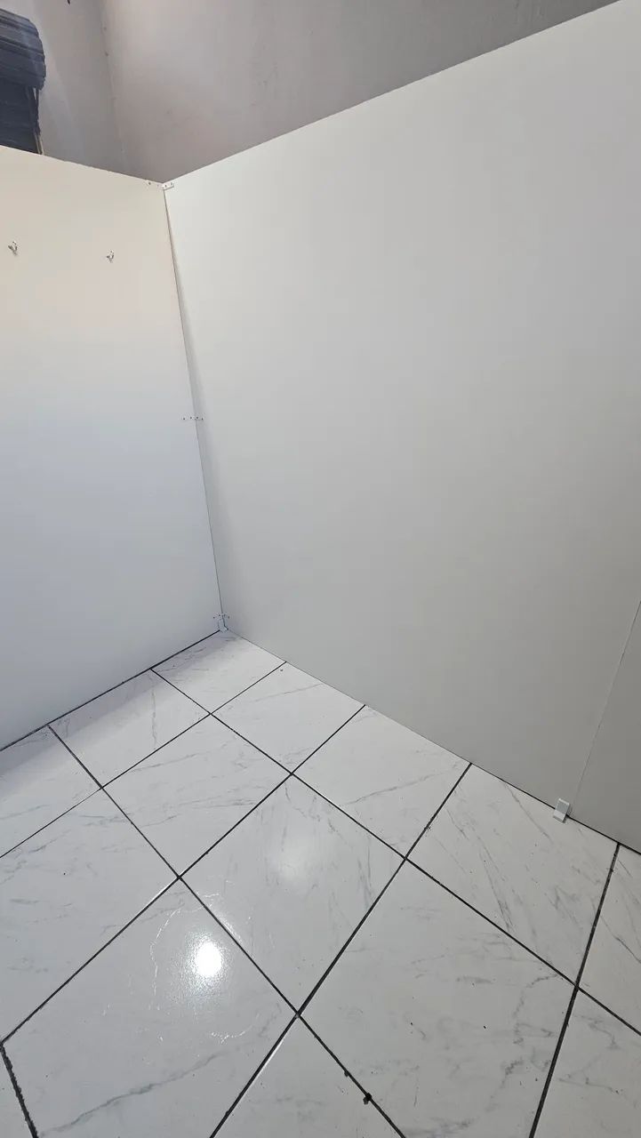 Porta de vidro e divisória em MDF  - Foto 5