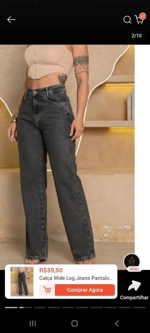 Calça jean  - Foto 5