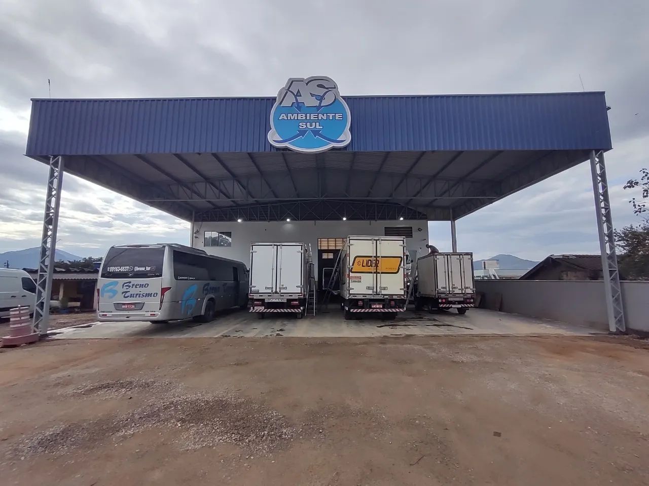 Galpão 737m² - BR 101, KM 180 - Governador Celso Ramos