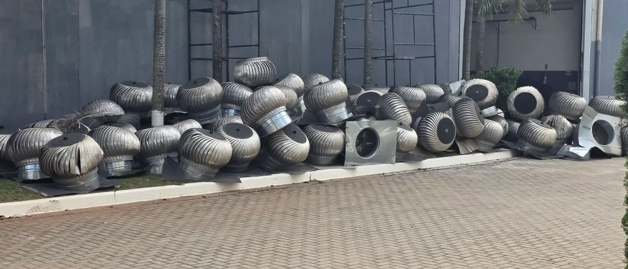 Exaustor Eólico industrial 24pol