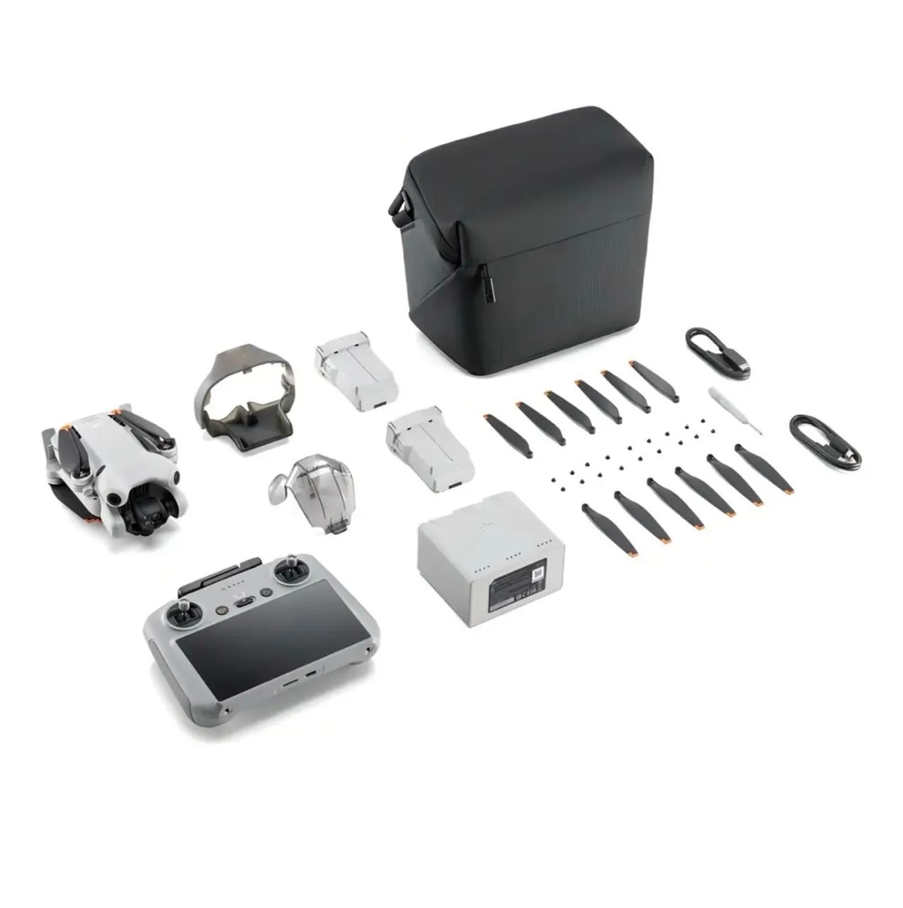 Dji Mini 4 Pro Combo Plus -com Tela -camera 4k Cor Cinza - Foto 4