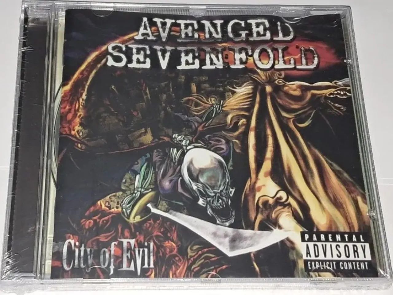 CD Avenged Sevenfold - City Of Evil.(Original, Novo e Lacrado