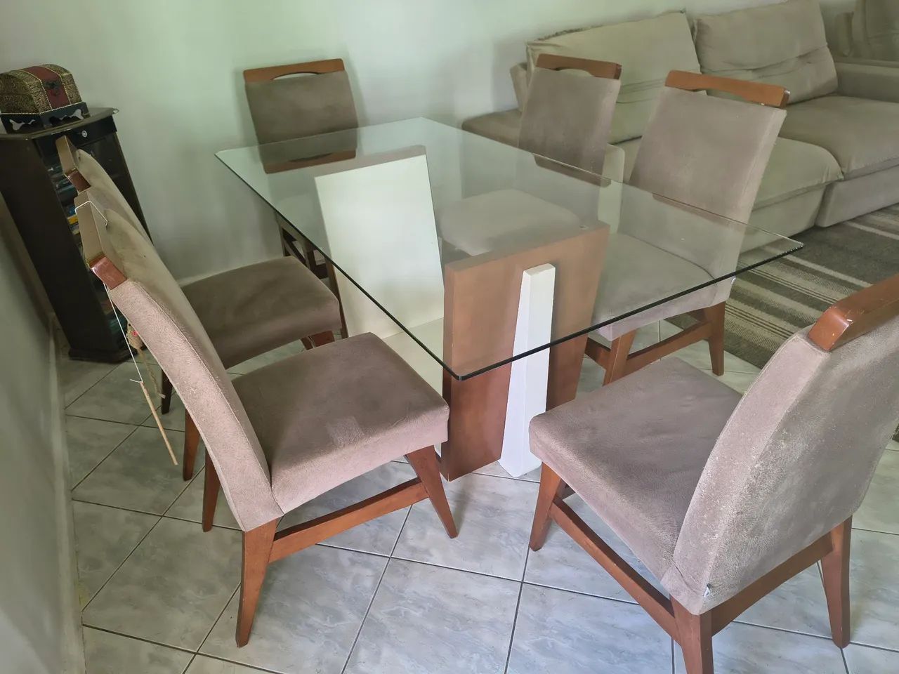 Vendo Mesa com 6 Cadeiras  - Foto 3