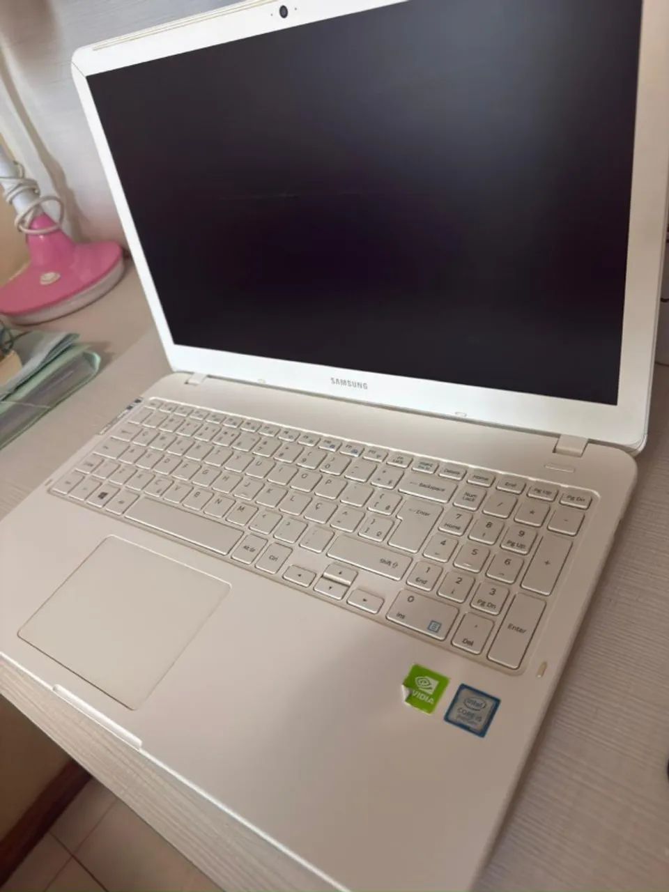 Notebook Samsung branco conservado - Foto 2