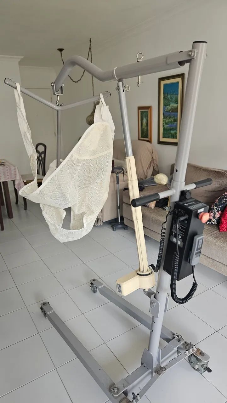 Guincho elevador elétrico para pessoas acamadas
