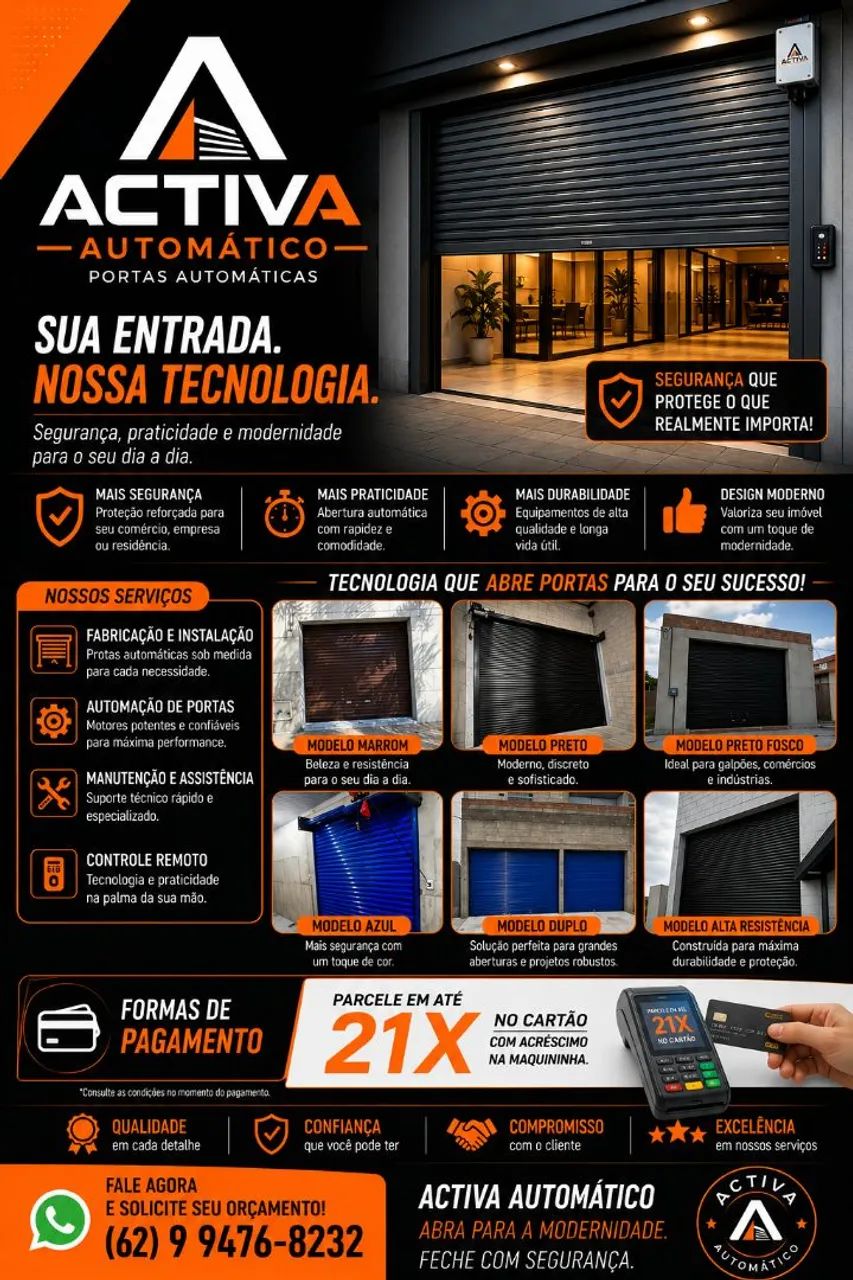 Porta elétronica quem enrola