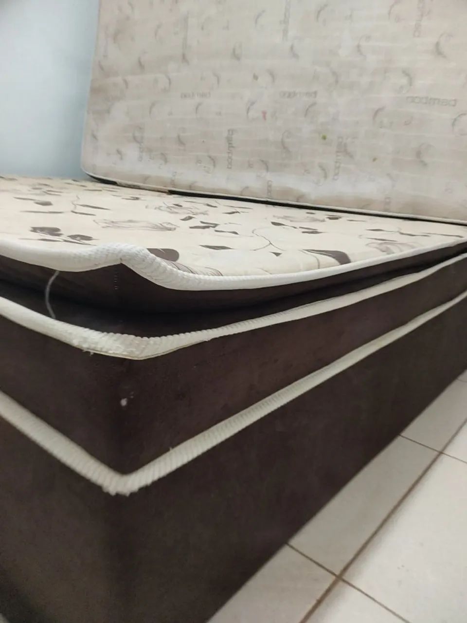 cama box com colchão  - Foto 2
